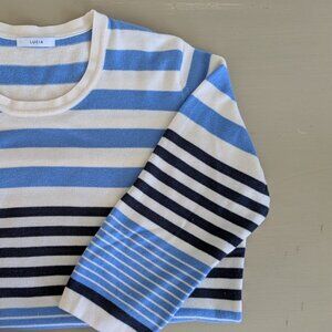 3 / 30$ 🇹🇩 Lucia Striped Sweater – Size 10